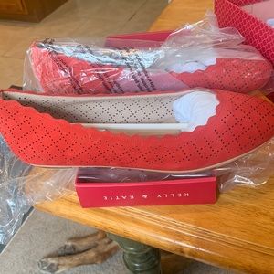 Kelly & Katie Suede shoes new in box never worn.